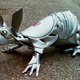 Illustration for article titled Hubcap Sculptures Make Robot Pets